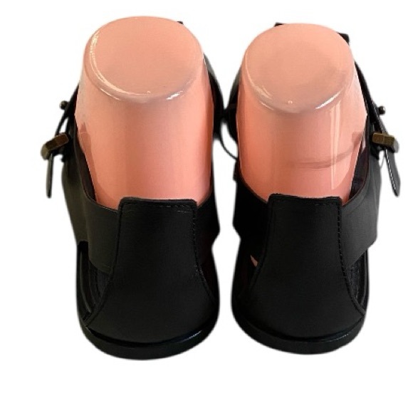 Zara studded leather caged sandals Sz 39 - Picture 2 of 11